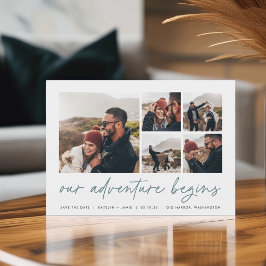 Unser Abenteuer beginnt | Multi-Foto Save The Date