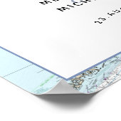 Unser Abenteuer beginnt | #Nautical #Florida #Wedd Poster (Ecke)