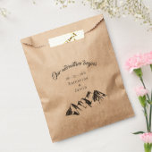 Unser Abenteuer beginnt rustikale Hochzeit Geschenktütchen (Versiegelt)