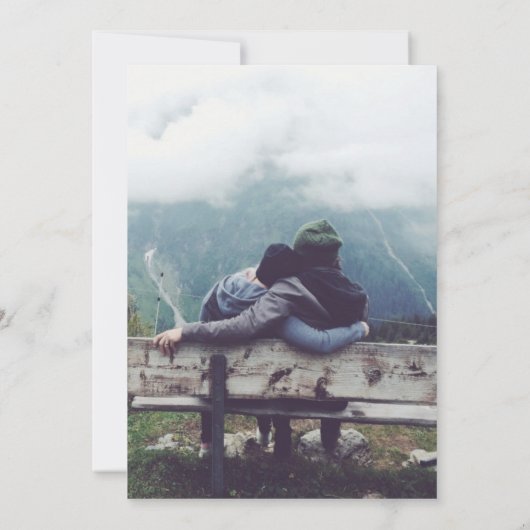 Unser Abenteuer beginnt | SAVE THE DATE (Rückseite)