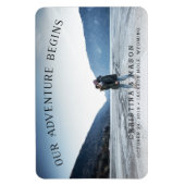 Unser Abenteuer beginnt | SAVE THE DATE Magnet (Vertikal)