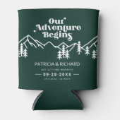 Unser Abenteuer beginnt Save the Date mit Forest G Dosenkühler (Vorderseite)