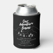 Unser Abenteuer beginnt Waldhochzeit retten den Te Dosenkühler (Kanne Vorderseite)