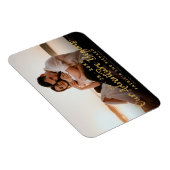 Unser Abenteuer fängt Save the Date Foto an Magnet (Rechte Seite)