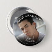 Unser Absolvent | ABSCHLUSS Button (Vorne & Hinten)