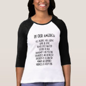Unser Amerika T-Shirt (Vorderseite)
