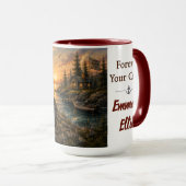 Unser Anker Vatertag Kaffeetasse (VorderseiteRechts)