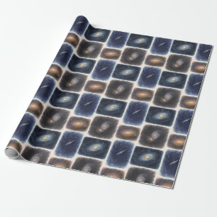 Unser Aquarell-Universum-Wrap-Papier Geschenkpapier
