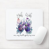 Unser Atemzug spricht seinen Namen Yhwh Christlich Mousepad (Mit Mouse)