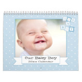Unser Baby Boy Custom Foto Kalender (Titelbild)