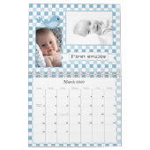 Unser Baby Boy Custom Foto Kalender (Mär 2026)