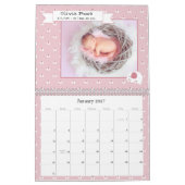 Unser Baby Girl Custom Foto Kalender (Jan 2027)