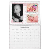 Unser Baby Girl Custom Foto Kalender (Feb 2026)