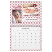 Unser Baby Girl Custom Foto Kalender (Mär 2026)