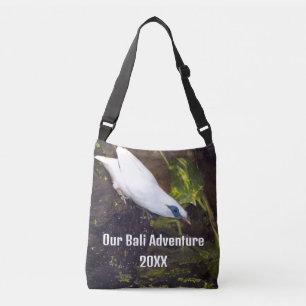 Unser Bali-Abenteuer 20XX Bali-Myna-Vogelkunst Tragetaschen Mit Langen Trägern