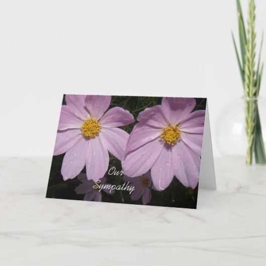 Unser Beileid Karte (Vorderseite)