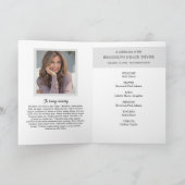 Unser beliebtes Foto-Memorial-Programm Programm (Innenseite)