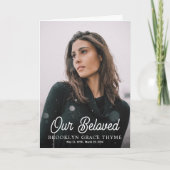 Unser beliebtes Foto-Memorial-Programm Programm (Vorderseite)