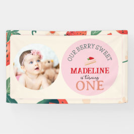Unser Berry Sweet Birthday Banner