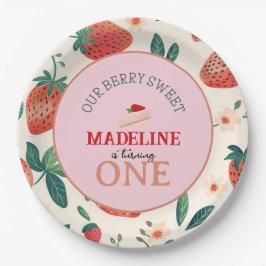 Unser Berry Sweet zum Geburtstag Pappteller