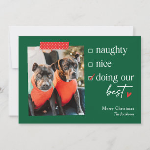 Unser bestes EDITIERBARE FARBEN Weihnachtsgrußkart Feiertagskarte
