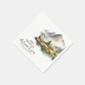 Unser Bestes Erlebnis mit der Natur Serviette (Ecke)