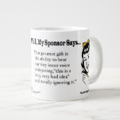 Unser Bestes Geschenk... Jumbo-Tasse (Vorderseite Rechts)