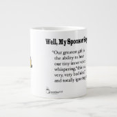 Unser Bestes Geschenk... Jumbo-Tasse (Vorderseite)