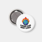 Unser bestes Leben Magnet (Vorderseite/Rückseite)