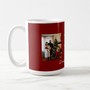 Unser Bestes Weihnachten, individuelles Katzenfoto Kaffeetasse