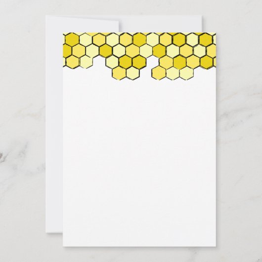 Unser Bienenstock wächst als Ankündigung (Rückseite)