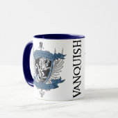 "Unser Blut..." 11oz. Coat of Arms Tasse (Vorderseite Links)