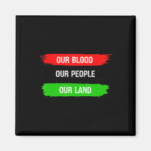 Unser Blut Unsere Menschen unser Land Unia Liberat Magnet