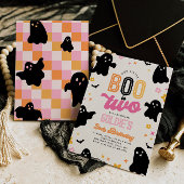 Unser Boo ist zwei Halloween-Einladung Einladung