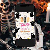 Unser Boo ist zwei Halloween-Einladung Einladung