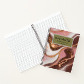 Unser "Bucket List Couples Journal" Notizblock (Innenseite)
