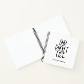 Unser Bucket List-Journal Notizblock (Innenseite)
