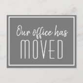 Unser Büro hat das Minimalistische Geschäft in Gra Postkarte (Vorderseite)