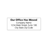 Unser Büro hat die Vorlage für Ankündigungstexte v Permastempel (Design)