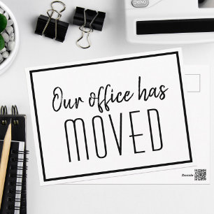 Unser Büro hat sich auf einfache Weise modernisier Postkarte