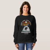 Unser Camp Unsere Regeln Vanderpool Camping Texas  Sweatshirt (Vorne ganz)