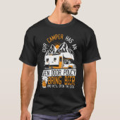 Unser Camper verfügt über eine RV-Camping-Karte mi T-Shirt (Vorderseite)