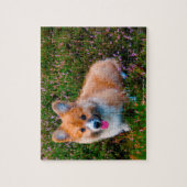 Unser Corgi unser Haustier Puzzle (Vertikal)