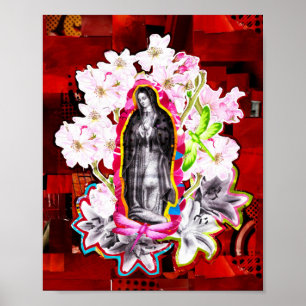 Unser Dame aus Guadalupe ,(Our Lady of Guadeloupe) Poster