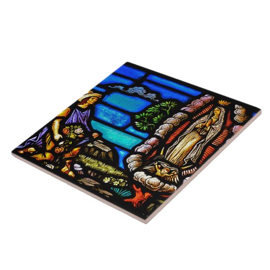 Unser Dameguadalupe Nuestra Senora Buntglas Fliese (Seite)