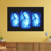 UNSER DAMEof GUADALUPE SEPIA Leinwanddruck (Insitu (Wohnzimmer))