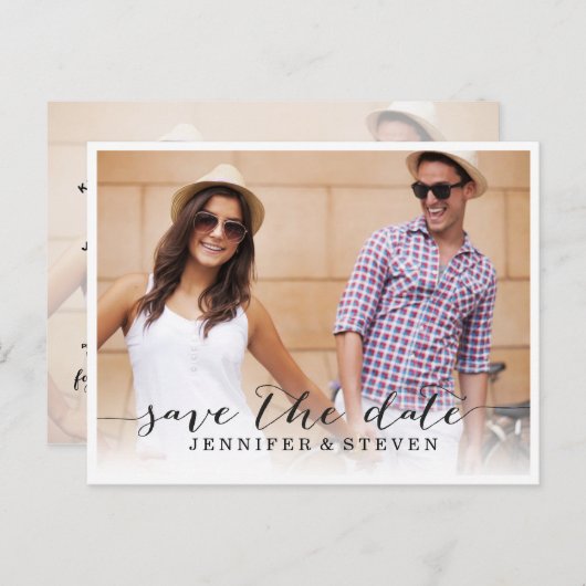 UNSER DATUM gerettet | Ankündigung Datum freihalte (Vorne/Hinten)