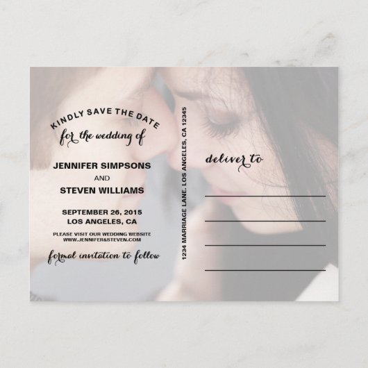 UNSER DATUM gerettet | Ankündigung Datum freihalte (Rückseite)