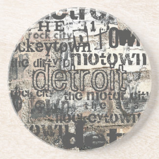 Unser Detroit Getränkeuntersetzer