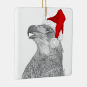 Unser E9-Weihnachtsadler-Ornament Keramikornament (Rechts)